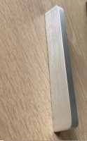 Lowboard Matera Eiche Classic und Weiß matt