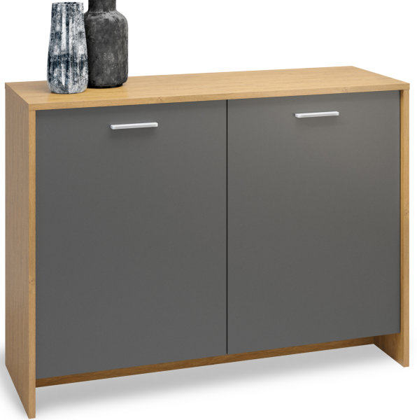 Chest of Drawers Matera M2 Classic oak and Grey graphite