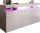 Sideboard Mondello M2 in Weiß Matt und Weiß Hochglanz mit LED RGB Beleuchtung